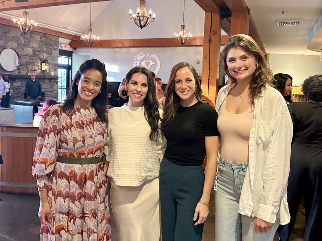 Women's Resource Center staff at an event